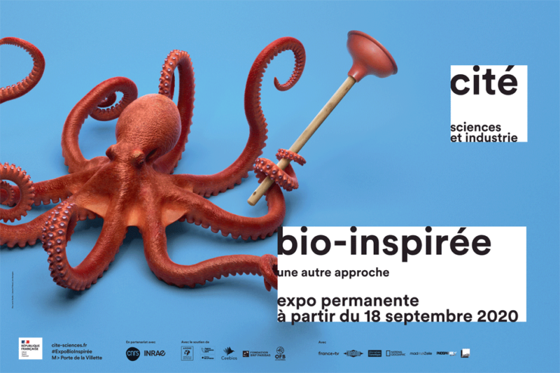 "Bio-inspirée, une autre approche", exposition permanente à la Cité des sciences et de l’industrie (Paris 19e)