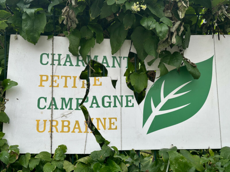 Jardin partagé Charmante Petite Campagne Urbaine, Paris 19e (75)