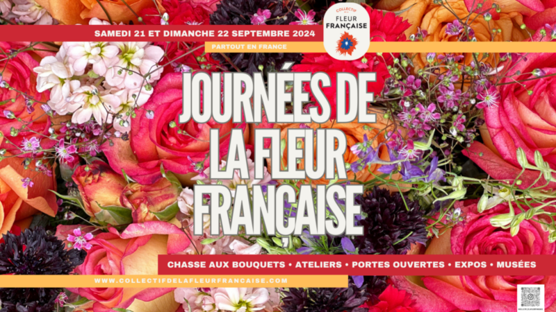 4ème édition des Journées de la Fleur Française les 21 et 22 septembre 2024