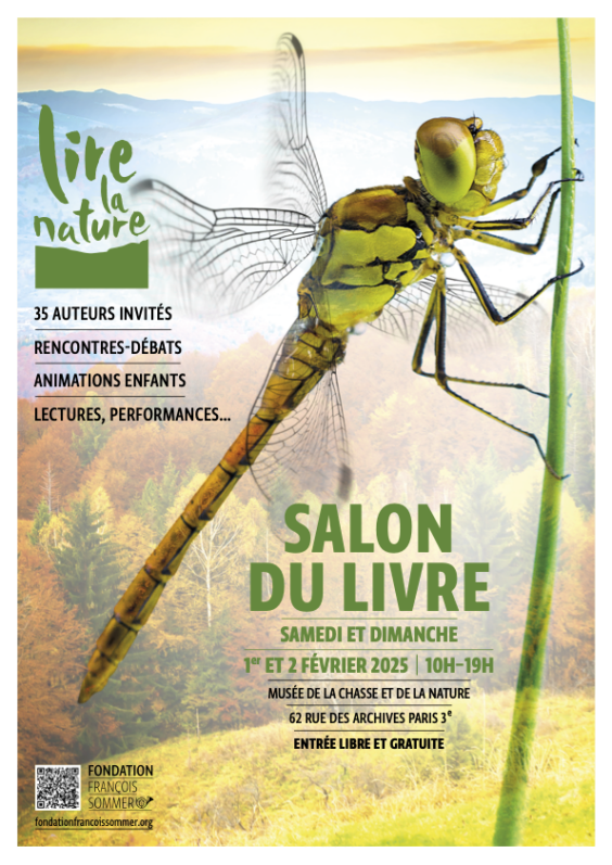 Lire la suite à propos de l’article Salon du livre “Lire la nature 2025” les 1er et 2 février 2025