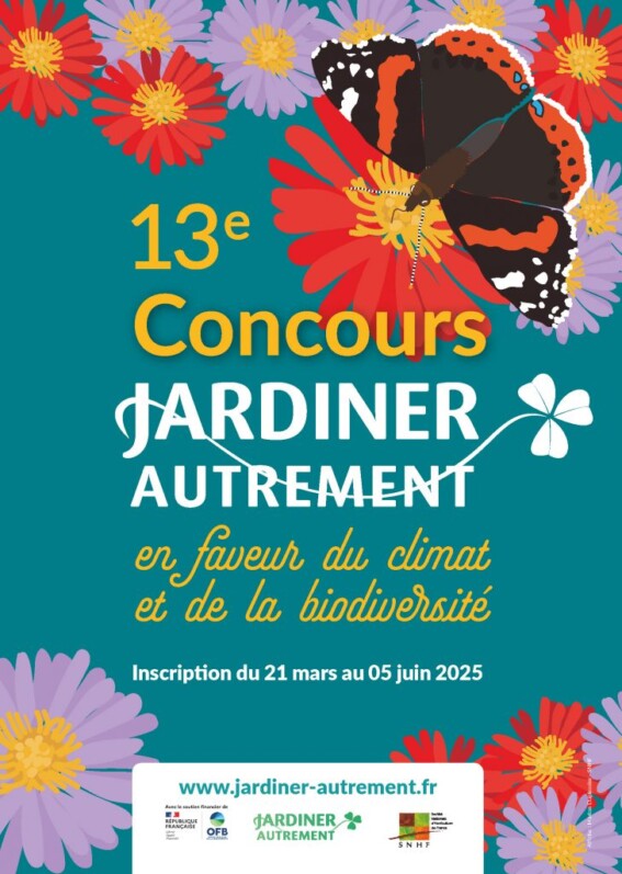 13ᵉ édition du Concours Jardiner Autrement en faveur du climat et de la biodiversité