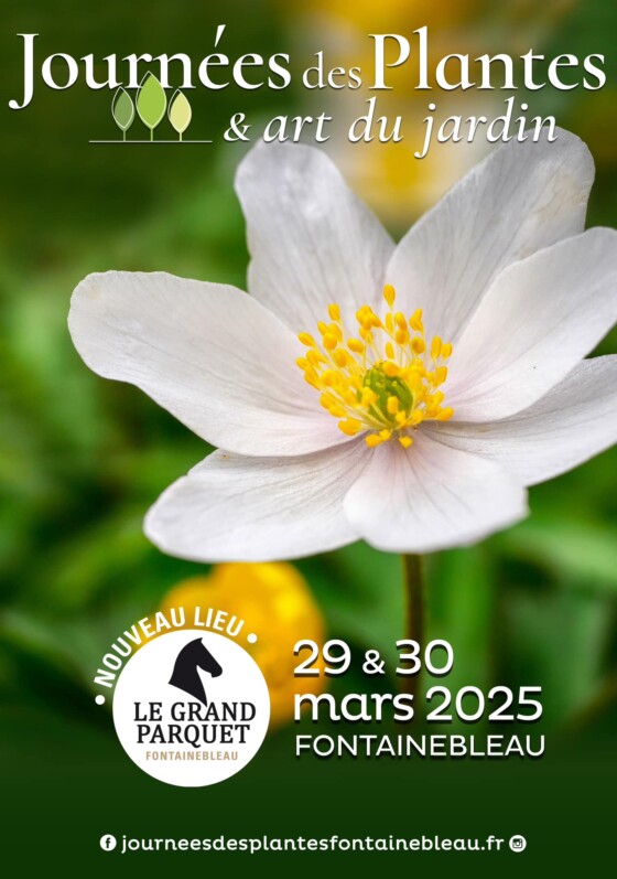 Lire la suite à propos de l’article Journées des Plantes & art du jardin les 29 et 30 mars 2025 au Grand Parquet à Fontainebleau (77)